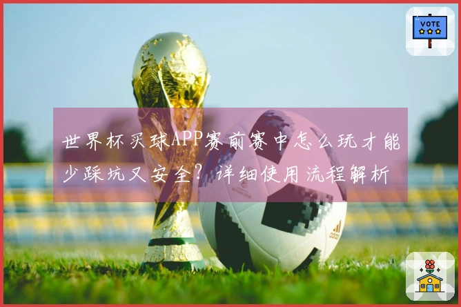 世界杯买球APP赛前赛中怎么玩才能少踩坑又安全？详细使用流程解析
